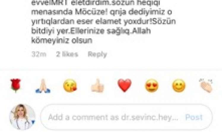 Bakıda qadın şikəst olmaqdan bu metodla xilas oldu –  “Türkiyədə MRT olundum, “qrıjalar” yoxa çıxmışdı”