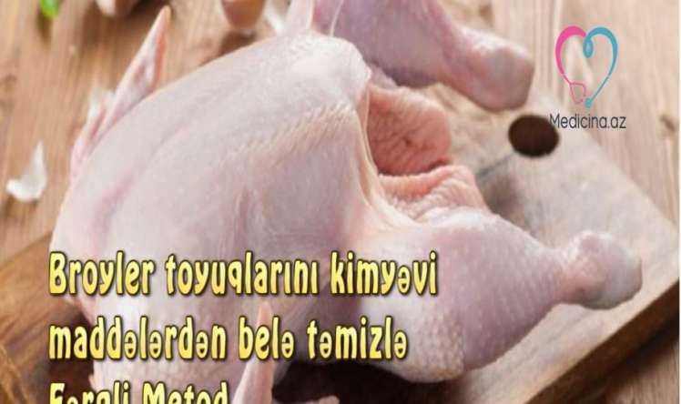 Broyler toyuqlarını kimyəvi maddələrdən belə təmizlə -   FƏRQLİ METOD - VİDEO 