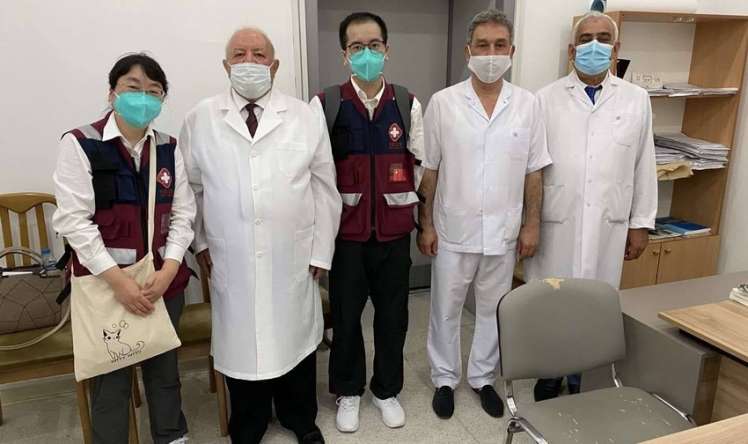 Çindən gələn həkimlər Respublika Klinik Xəstəxanasında olub  - FOTO
