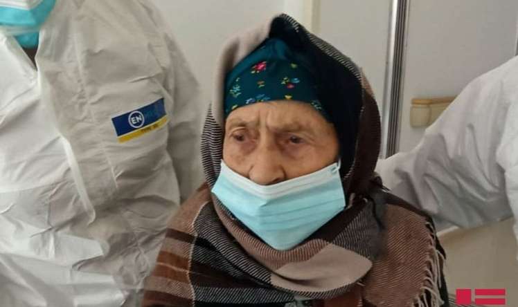 Goranboyda 110 yaşlı qadın koronavirusdan sağaldı -  FOTOLAR