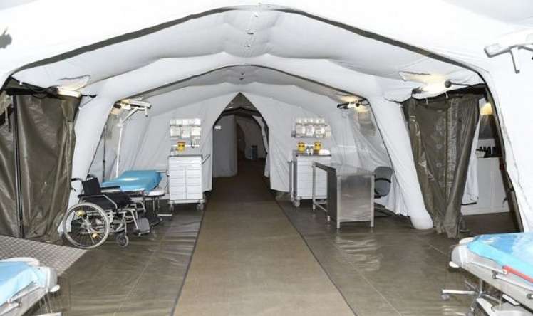 Azad olunan ərazilərdə 2 səhra hospitalı yaradılıb 