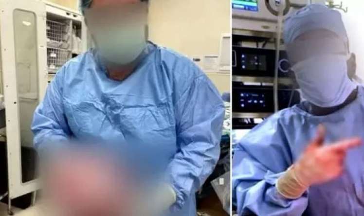 Xəstələrin orqanlarıyla şəkil çəkdirdilər:  Polis istintaqa başladı 