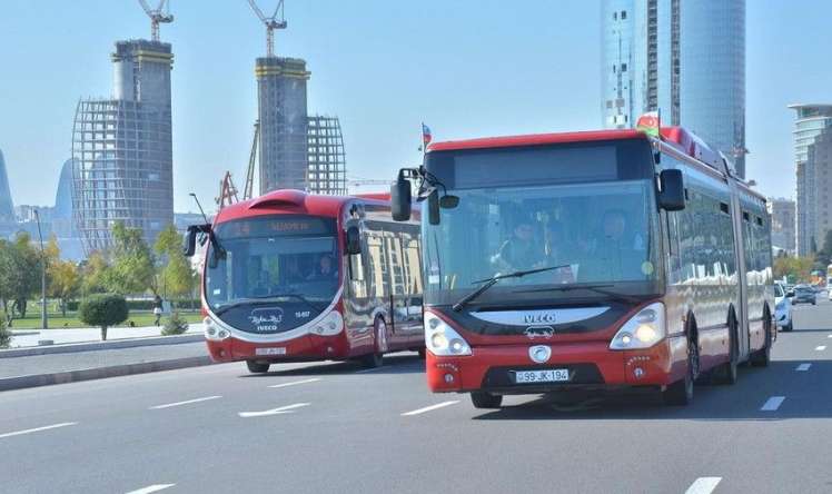 Bayram günləri ictimai nəqliyyat işləməyəcək 
