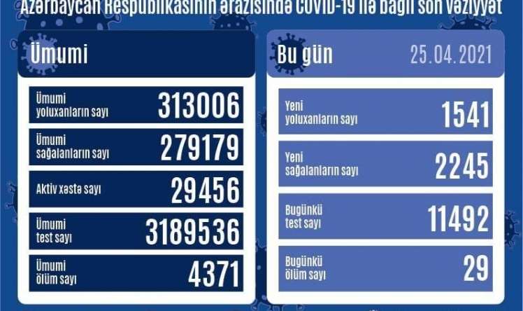 Yoluxanların sayı azaldı -  Statistika