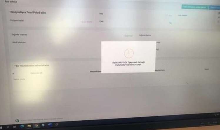 Peyvənd olunsa da, adı məlumat bazasında olmayanlar    COVID-19 pasportu ala bilməyəcək?