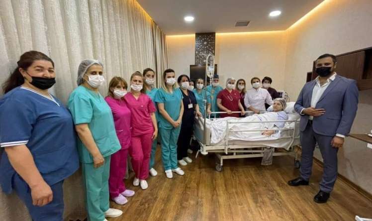  29 yaşlı qadın beşəm dünyaya gətirdi -  Azərbaycanda ilk - FOTOLAR