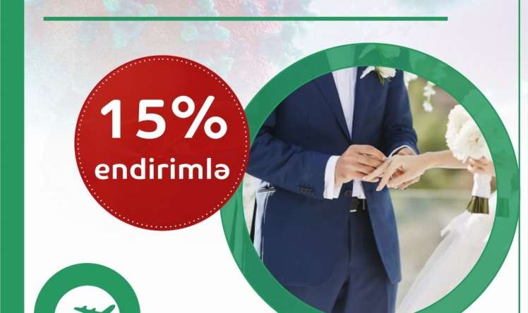 Yeni ailə quran cütlüklərə səyahət  COVID-19 testi    - 15% ENDİRİMLƏ