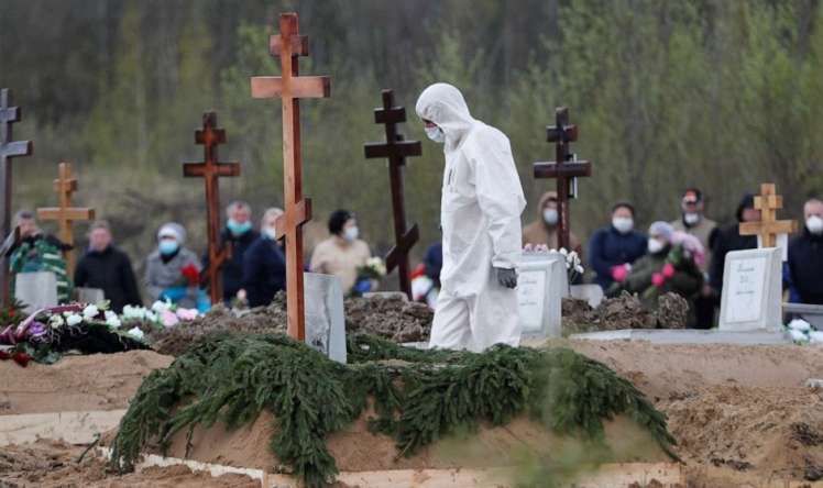 Koronadan sutkalıq ölüm sayı mini ötdü -  Rusiyada
