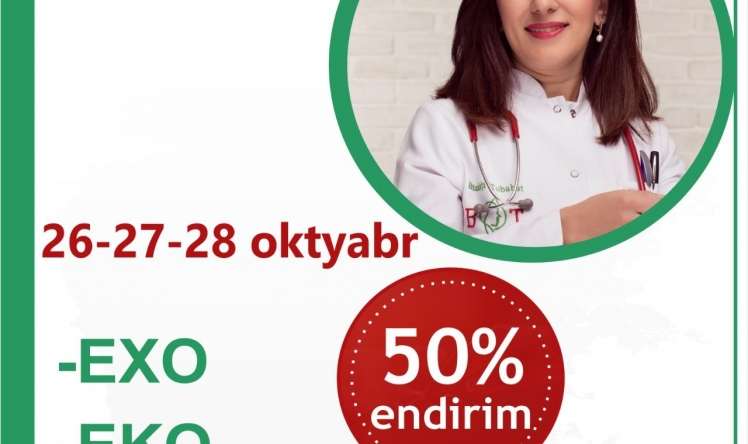 Endirimli kardioloji müayinə -  Yalnız 3 gün