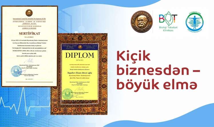 Kiçik biznesdən böyük elmə   - Bioloji Təbabət Klinikasının keçdiyi yol