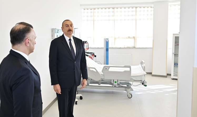 Prezident Vərəm Xəstəlikləri Sanatoriyasının açılışında -  FOTO