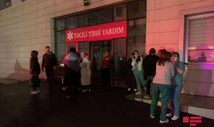 Bakı Sağlamlıq Mərkəzində yanğın baş verib 