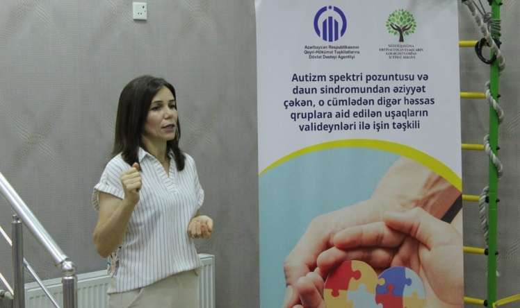 Autizm, Daun sindromu və serebral iflicli uşaqların  valideynləri ilə təlim