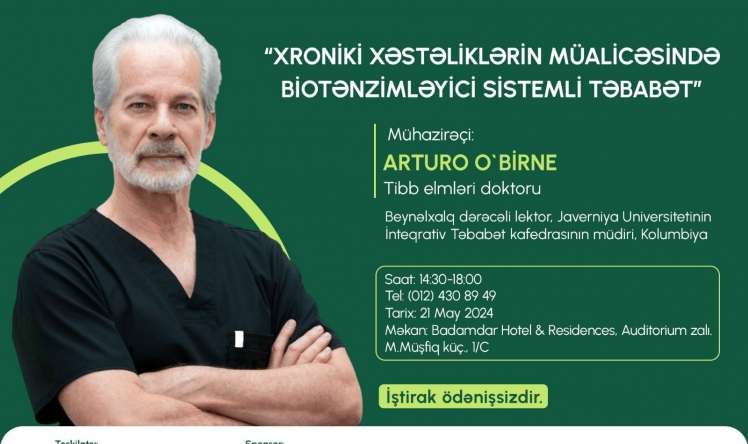 Kolumbiyalı professor  növbəti dəfə    BTİMM-də