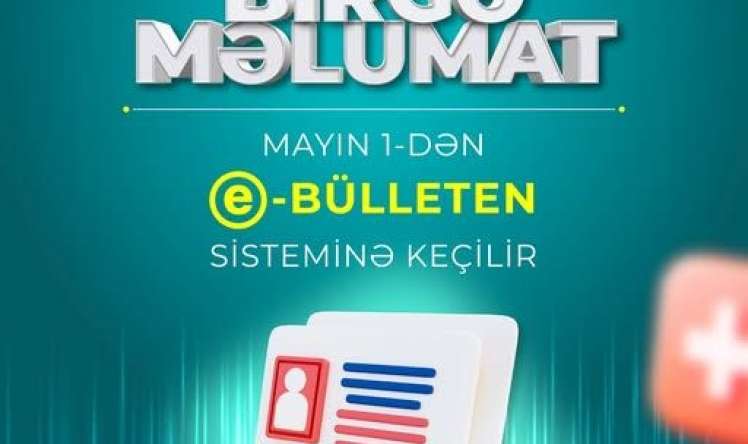 TƏBİB-dən xəbərdarlıq    - Mayın 1-dən bu sistemə keçirilir