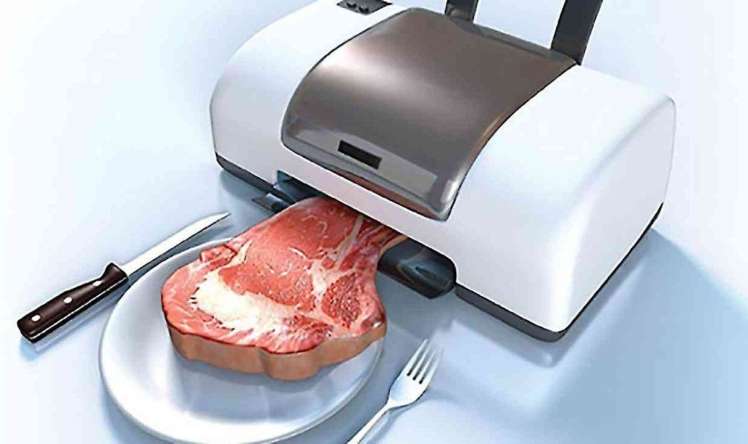 3D printerdə sağlam süni ət çap olundu 