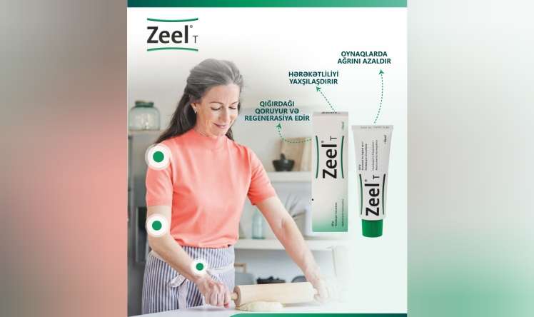 Bədən, oynaq, sümük ağrıları üçün - Zeel-t məlhəmi