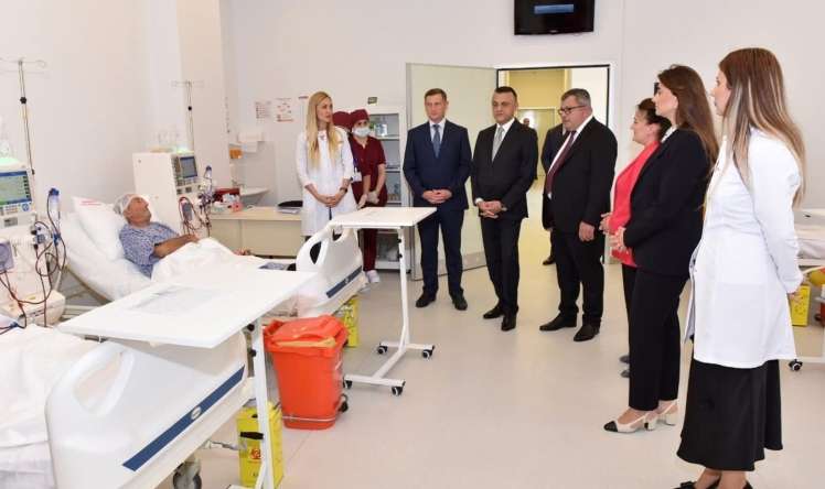 Sumqayıt Tibb Mərkəzində yeni Hemodializ şöbəsi fəaliyyətə başladı -  FOTO
