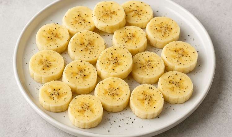Banana qara bibər səpib yeyin -  Faydaları