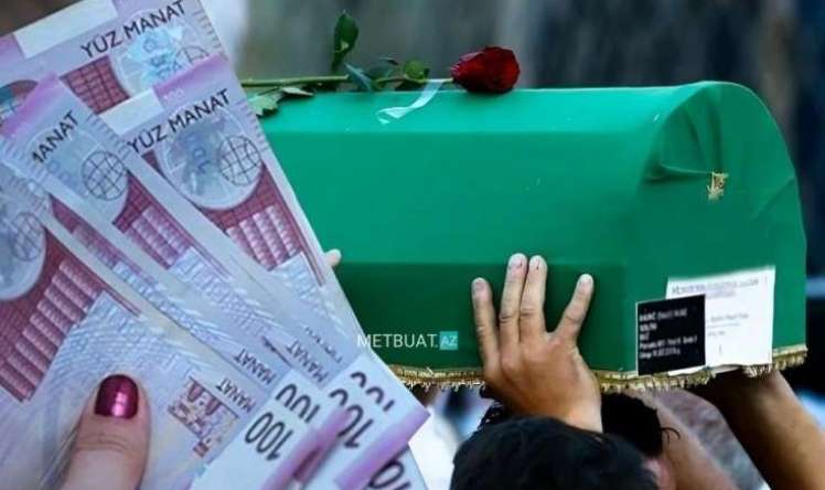 2026-cı ildə dəfn pulu nə qədər olacaq? 