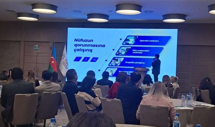 "Sağlam dialoq: media və səhiyyə kommunikasiyasında yeni paradiqmalar” mövzusunda təlim keçirildi -  FOTO