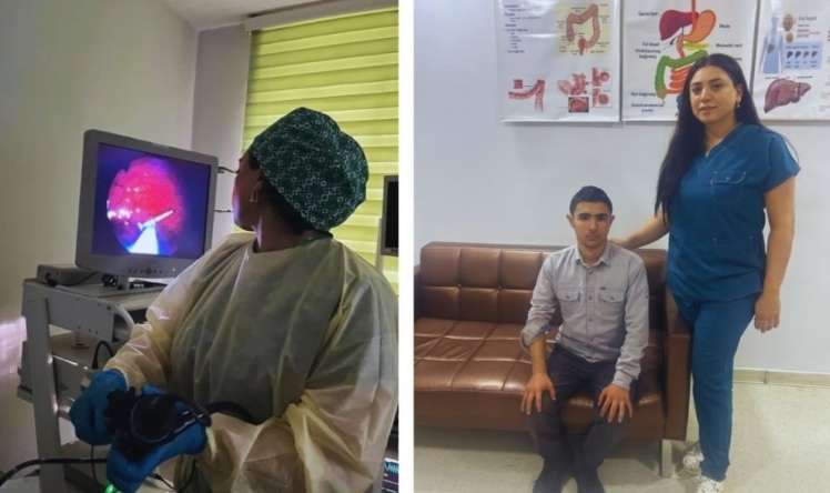 Mismar udan uşaq belə xilas edildi 