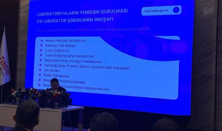 "2 500-dək tibbi avadanlıq, cihaz və tibbi inventarlar satın alınıb” 