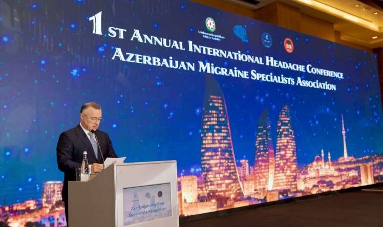 Azərbaycan Miqren Mütəxəssislərinin I illik Beynəlxalq Konfransı baş tutdu -  FOTO