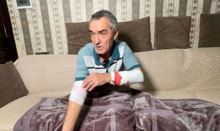 Küçə itləri yaşlı kişiyə hücum etdi 