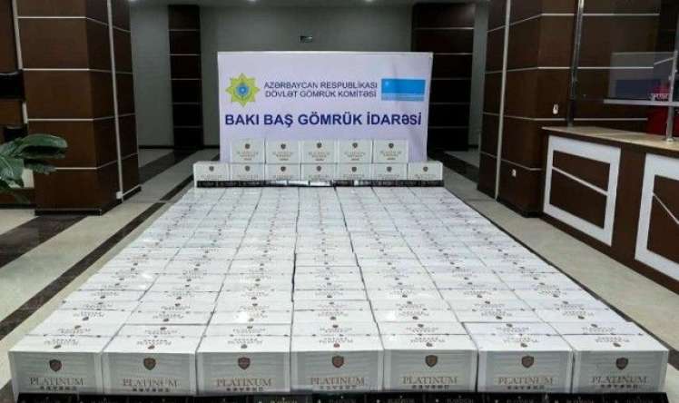 Ölkəyə gətirilən 1 milyondan çox siqaretin   satılmasının qarşısı alındı