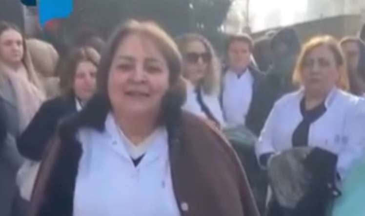 Bakıda həkimlər eturaz aksiyası keçirdi -  VİDEO