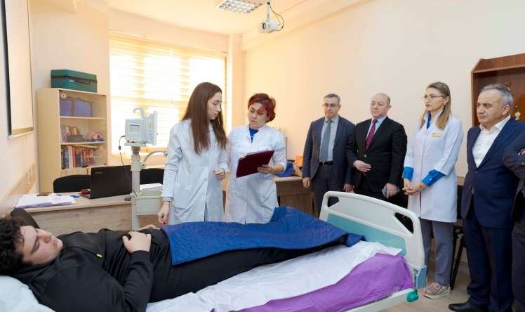 ATU Təcili Tibb kafedrasında imtahanlaı yeni formatda    keçirildi