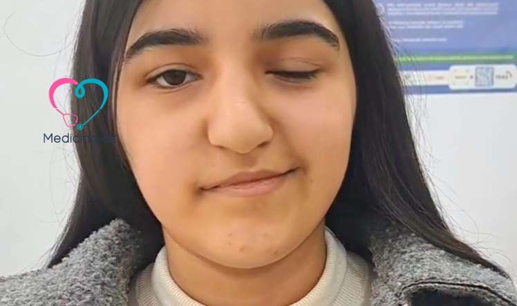İnfluenza virusu yeniyetmənin üzünü iflic etdi -  VİDEO