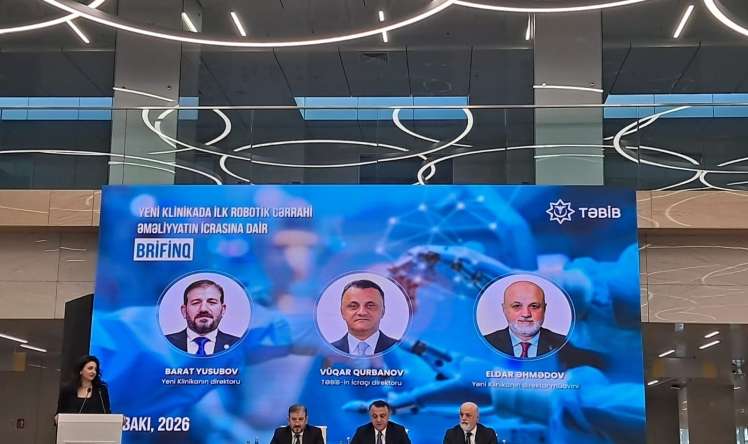 "Bu sistemlə cərrah Bakıdan Gəncədəki əməliyyata qoşula biləcək" 