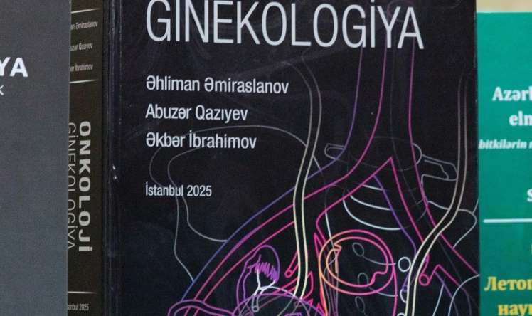 “Onkoloji ginekologiya”  Almaniyada   İlin kitabı seçildi