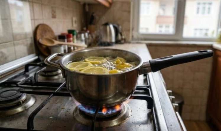 Qızartma qoxusunu aradan qaldıran  üsul -  Bir neçə dilim limon kifayətdir