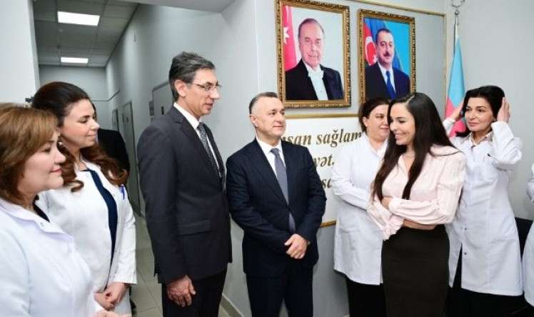 Leyla Əliyeva Narkoloji Mərkəzi ziyarət etdi -  FOTO