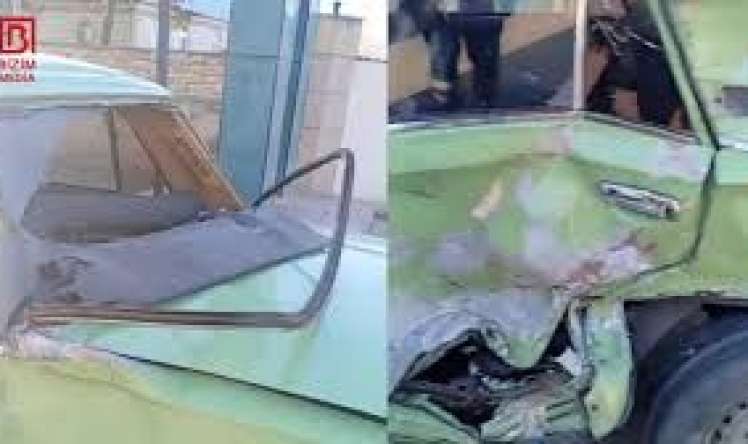 Təcili yardım maşını qəzaya düşdü 