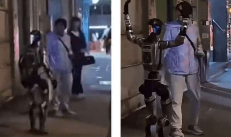 Yaşlı qadına “sataşan”  robot    saxlanıldı