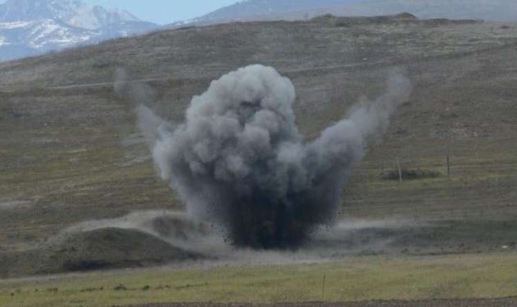 Ağdamda mina partladı -  Yaralanan var