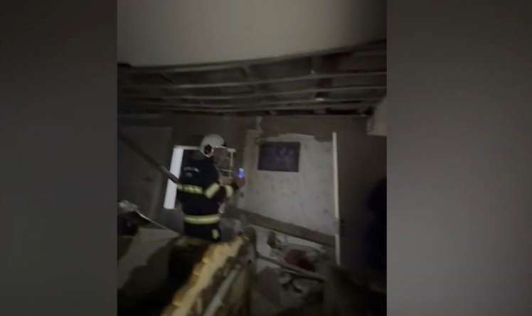 Şirvanda evdə partlayış -  Yaralanan var - VİDEO