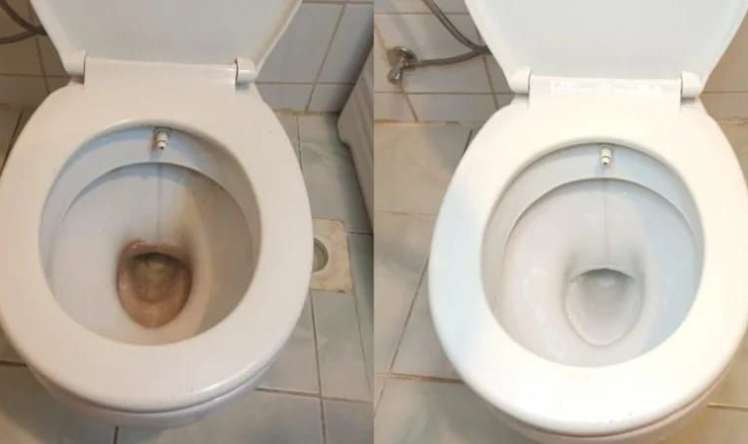 İllərlə yığılan çirki saniyələr içində təmizləyir -  Tualetləri parıldadan üsul 