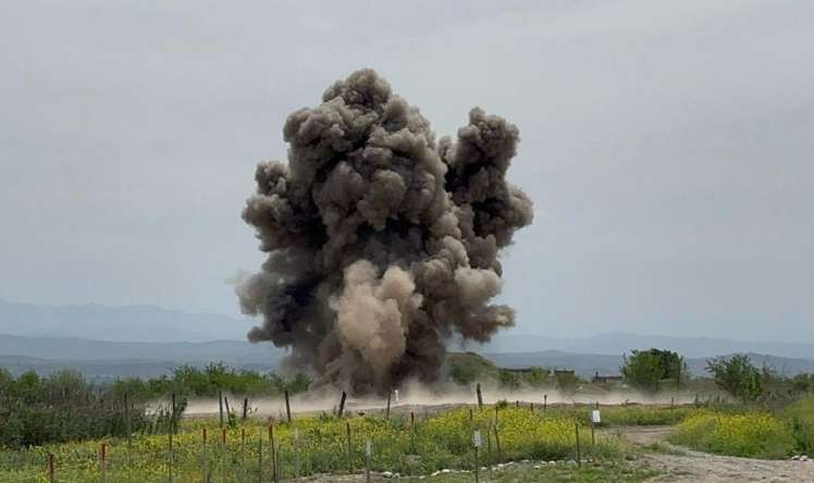 Suqovuşanda mina partladı -  Kənd sakini yaralandı