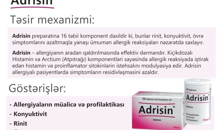 Allergiyaya yox deyək,  hər fəslin gözəlliyini duyaq!