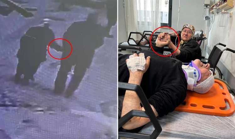 Xəstəxanada belə bir-birinin  əllərini buraxmadılar...