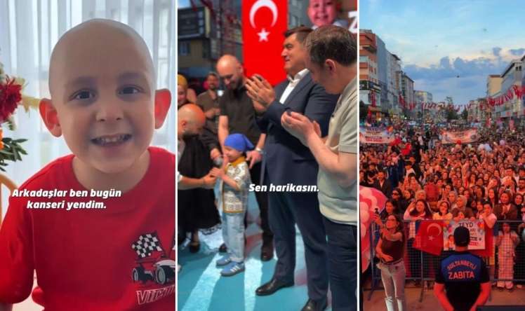 Xərçəngə qalib gələn 4 yaşlı uşağın arzusu gerçəkləşdi -  FOTO
