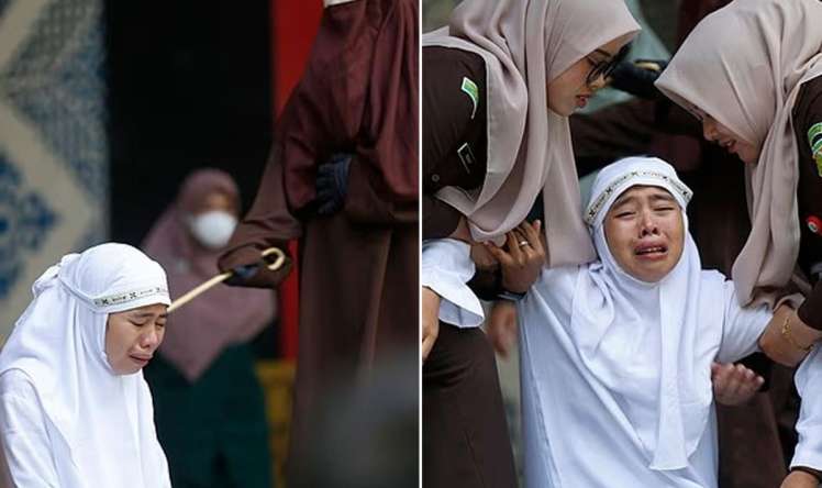 Başqası ilə münasibətdə olan evli qadına 100 qamçı cəzası verildi -  Huşunu itirdi