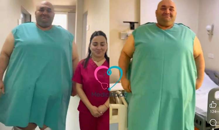 Azərbaycanda 330 kq çəkili kişi     əməliyyat olundu – Video 