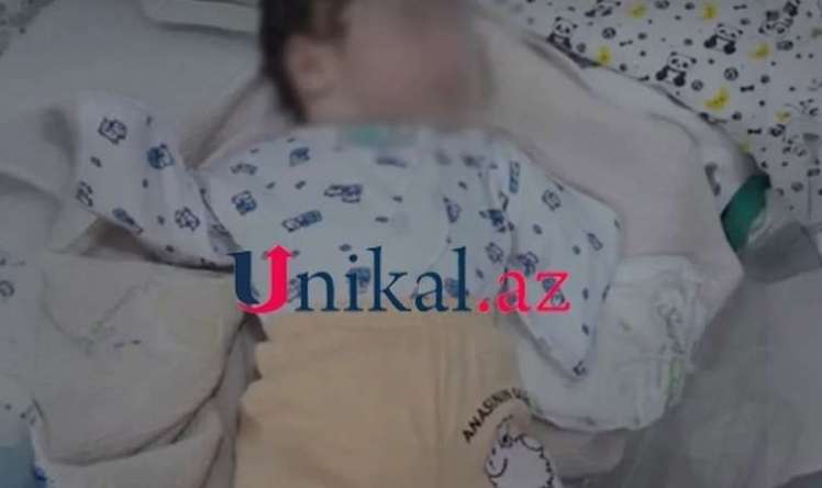 Bakıda ana qolları olmayan körpəsindən imtina etdi -  Rəsmi