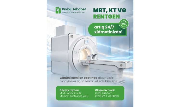 Göyçay və ətraf rayon sakinləri üçün xoş xəbər! -  Müasir MRT xidməti və digər diaqnostik müayinələrə çıxış daha da asanlaşdı